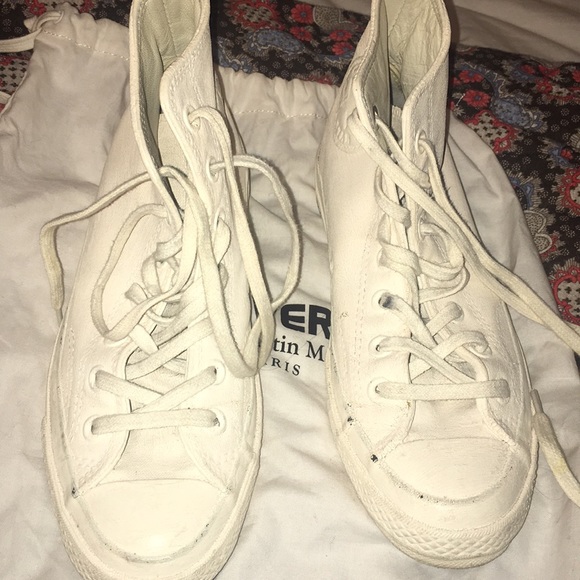 margiela converse paint